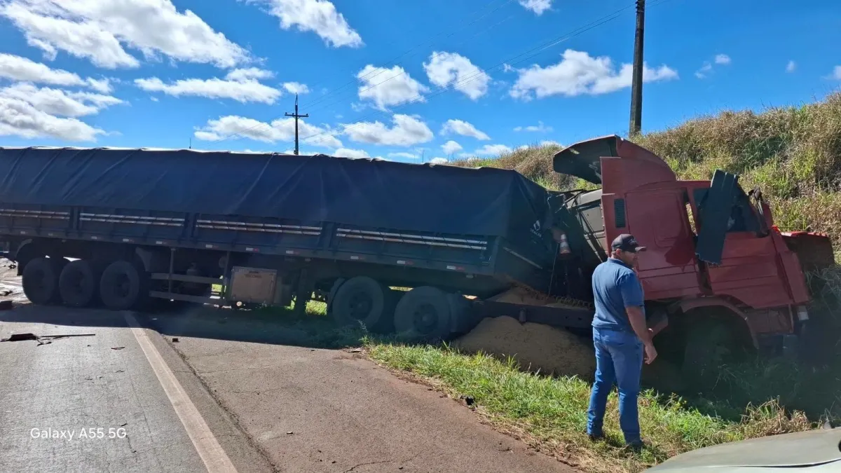 Grave accidente de tránsito ocurrido, sobre la Ruta PY06
