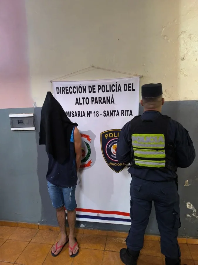 Supuesto autor de un hecho de hurto fue aprehendido en Santa Rita.