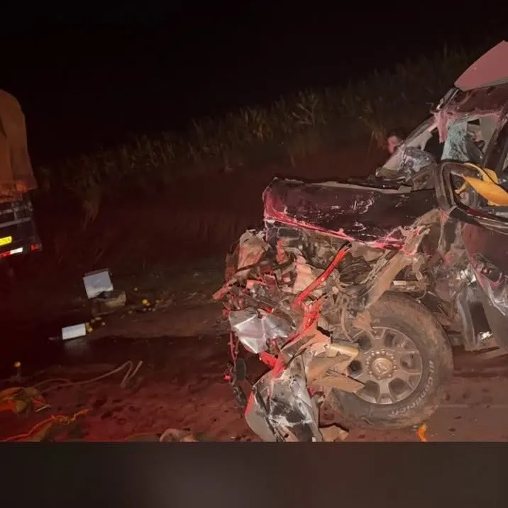 Trágica muerte de empresario de Santa Rita en violento choque sobre la Ruta 7